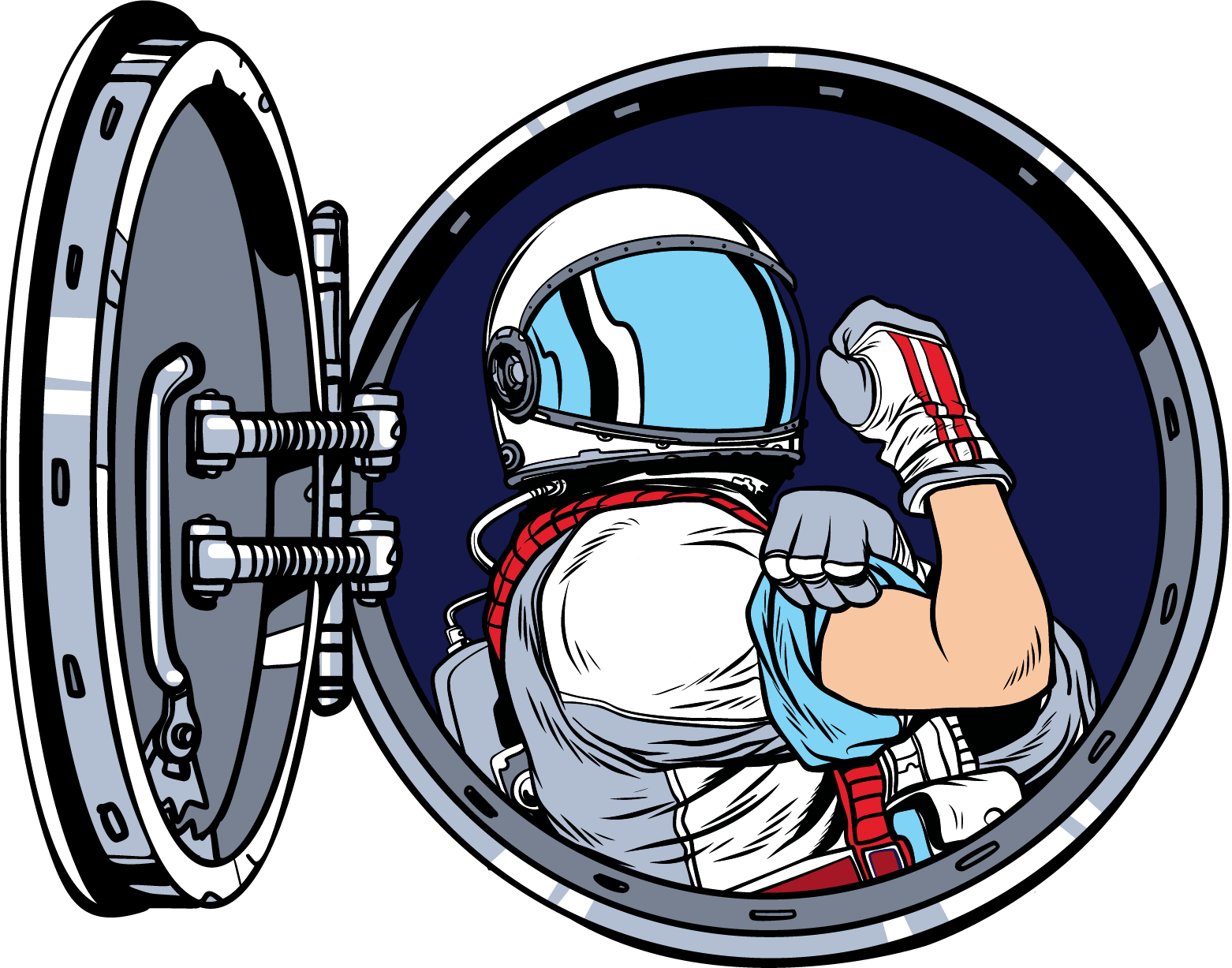 space man client logos